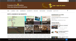 Desktop Screenshot of camminodibenedetto.it